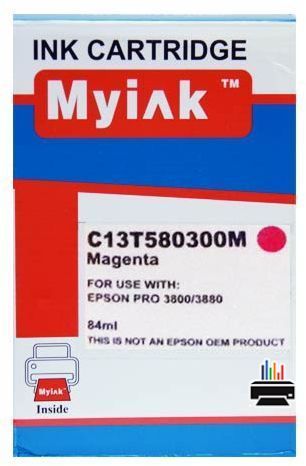 Картридж для (T5803) EPSON St Pro 3800/3880 Magenta (84ml, Pigment, необходим чип оригинального картриджа) MyInk SAL