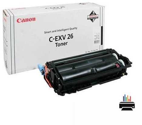 Заправка картриджа Canon C-EXV26Bk