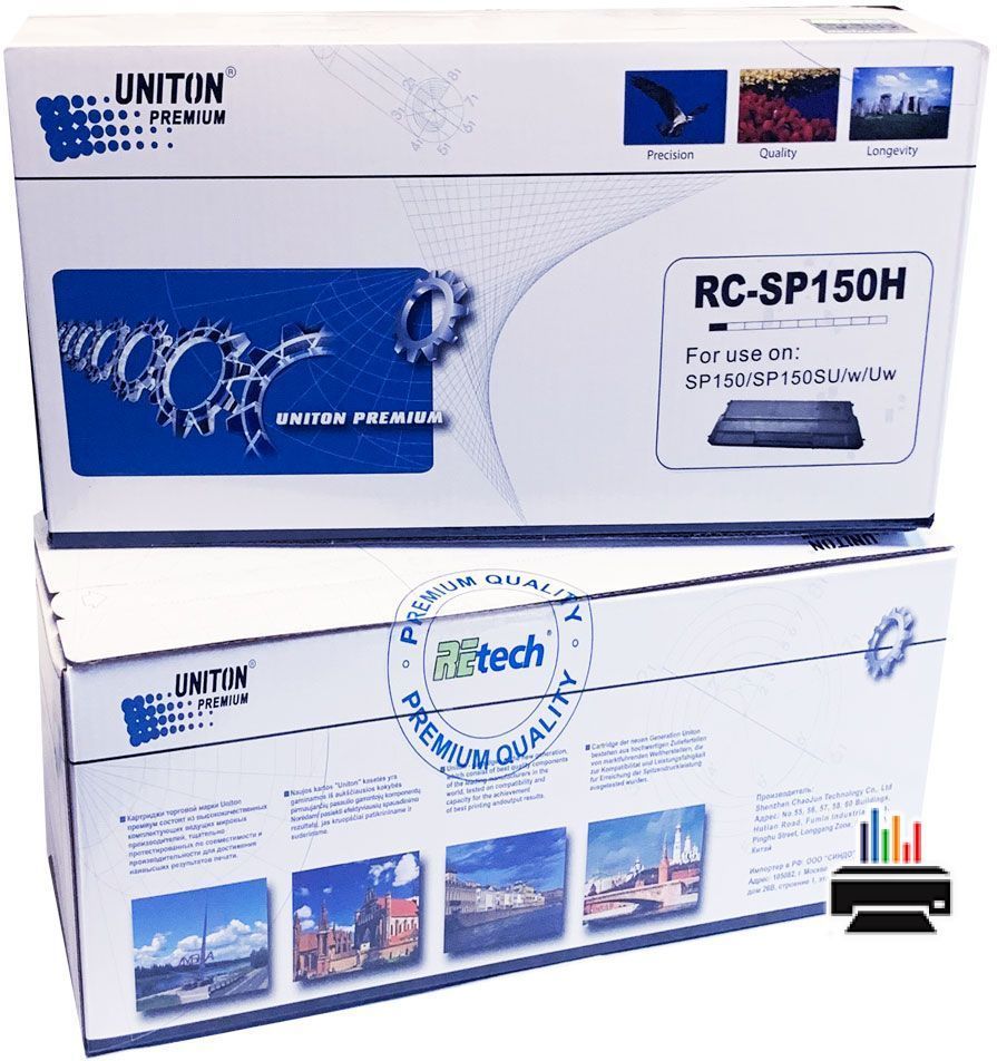 Картридж для RICOH SP 150 type SP150HE (1,5K) UNITON Premium в Москве с гарантией