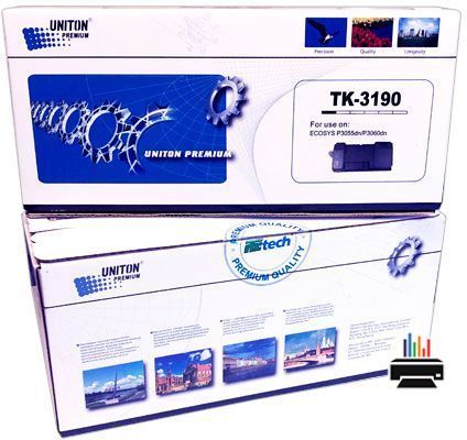 Тонер-картридж для (TK-3190) KYOCERA P3055DN/P3060DN (25K,ED-40,TOMOEGAWA) UNITON Premium