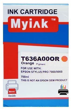 Картридж для (T636A) EPSON St Pro 7900/9900 Orange (700ml, Pigment) MyInk SAL в Москве с гарантией
