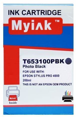 Картридж для (T6531) EPSON St Pro 4900 Photo Black MyInk SAL