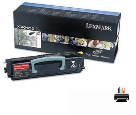 Заправка картриджа Lexmark X340H21G
