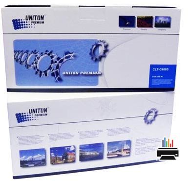 Картридж для SAMSUNG CLP-365/CLX-3305 (CLT-C406S) Toner (1K) син UNITON Premium