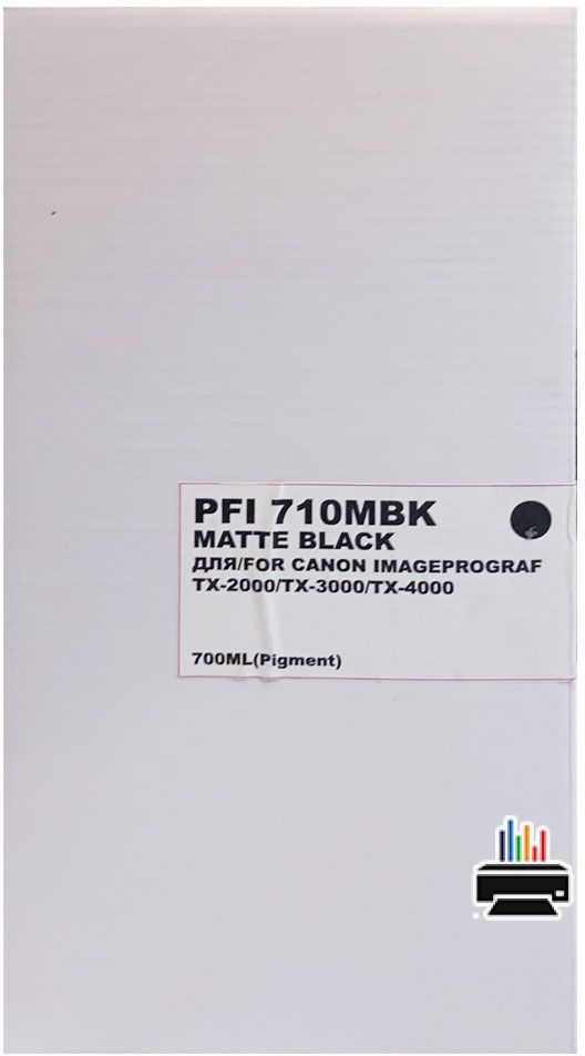 Картридж для CANON PFI-710MBk TX-2000/3000/4000 Matte Black (700ml, Pigment) Т/У MyInk