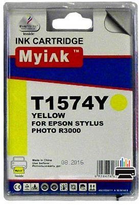 Картридж для (T1574) EPSON St Photo R3000 Yellow MyInk SAL в Москве с гарантией