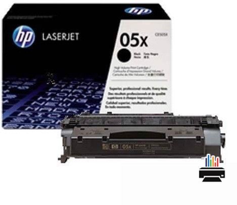 Заправка картриджа HP CE505X 05X