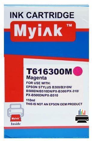 Картридж для (T6163) EPSON B-300/500DN (необходим чип оригинального картриджа) Magenta MyInk SAL в Москве с гарантией